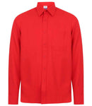 Henbury Long Sleeve Wicking Shirt-6