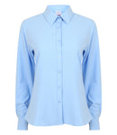 Henbury Ladies Long Sleeve Wicking Shirt-5