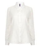 Henbury Ladies Long Sleeve Wicking Shirt-7