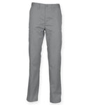 Henbury Ladies 65/35 Flat Fronted Chino Trousers-6