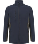 Henbury Unisex Contrast Soft Shell Jacket-6
