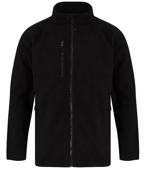 Henbury Recycled Polyester Micro Fleece Jacket