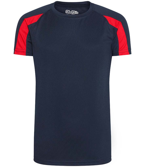 AWDis Kids Cool Contrast T-Shirt
