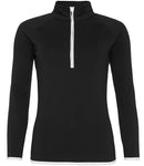 AWDis Ladies Cool Half Zip Sweat Top-9
