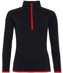 AWDis Ladies Cool Half Zip Sweat Top-10