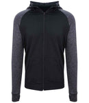 JC057 Black/Black Slate Melange Front