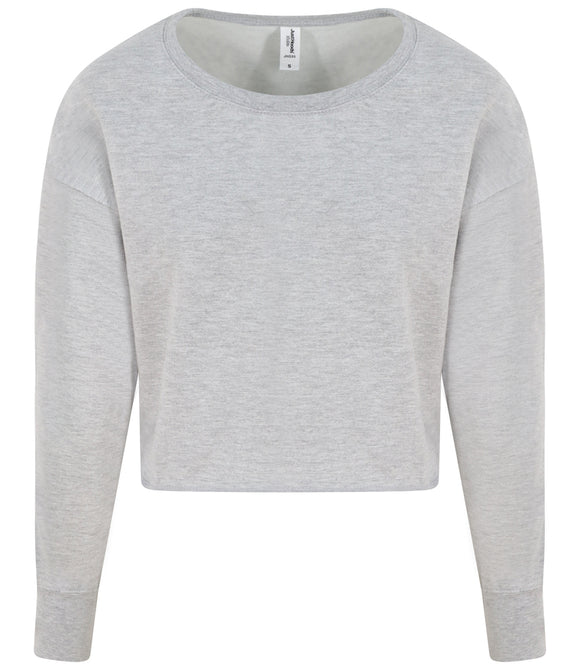 AWDis Ladies Cropped Sweatshirt