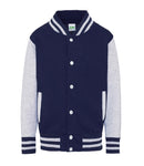 AWDis Kids Varsity Jacket-12