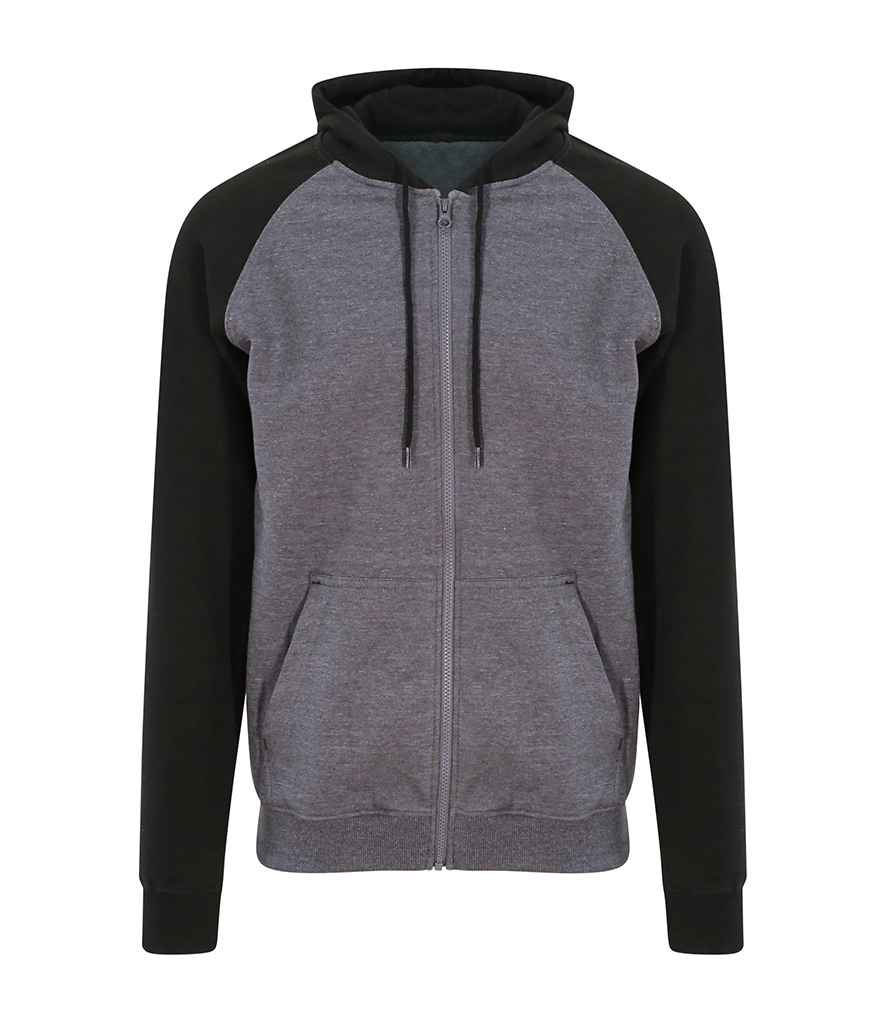 JH063 Charcoal/Jet Black Front