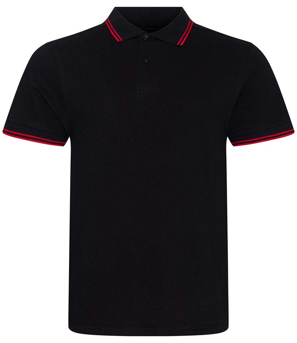AWDis Stretch Tipped Pique Polo Shirt