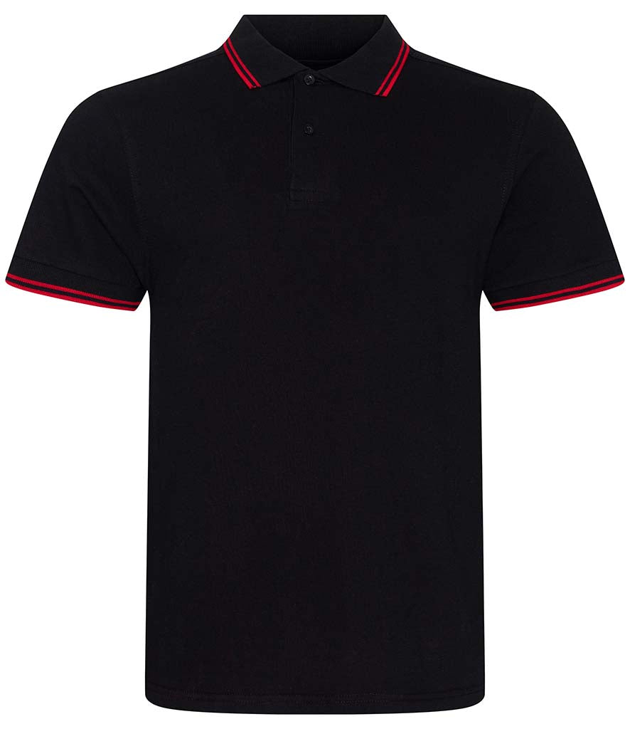 AWDis Stretch Tipped Pique Polo Shirt
