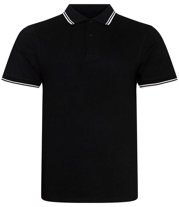 AWDis Stretch Tipped Pique Polo Shirt