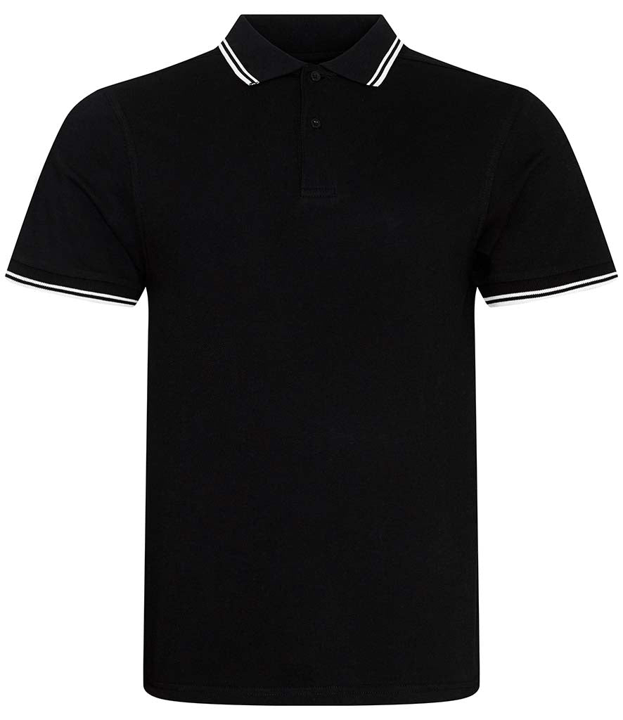 AWDis Stretch Tipped Pique Polo Shirt