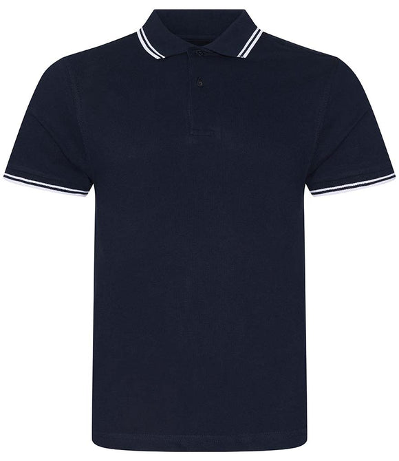 AWDis Stretch Tipped Pique Polo Shirt