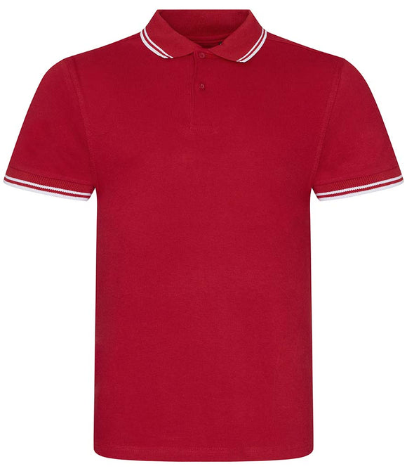 AWDis Stretch Tipped Pique Polo Shirt