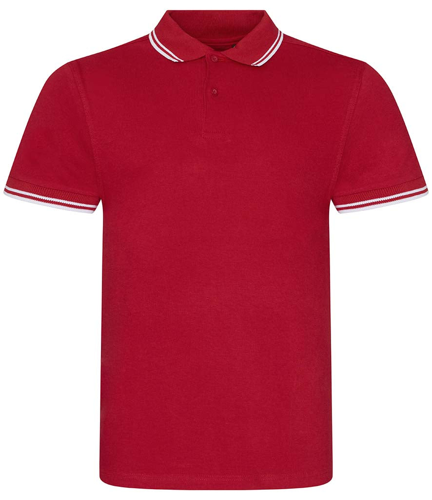 AWDis Stretch Tipped Pique Polo Shirt
