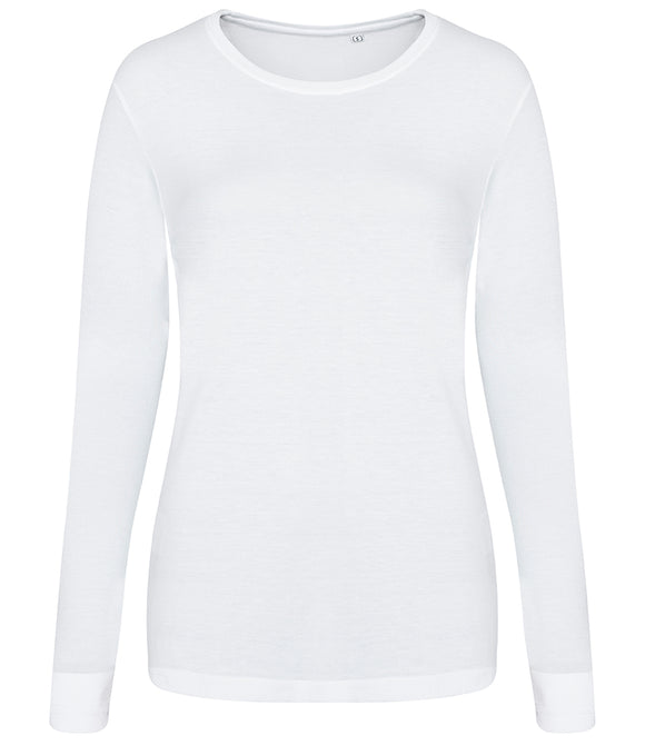 AWDis Ladies Long Sleeve Tri-Blend T-Shirt