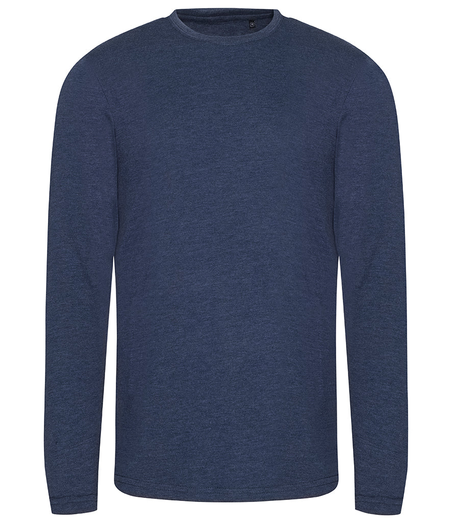 AWDis Long Sleeve Tri-Blend T-Shirt