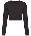 AWDis Ladies Long Sleeve Cropped T-Shirt-3
