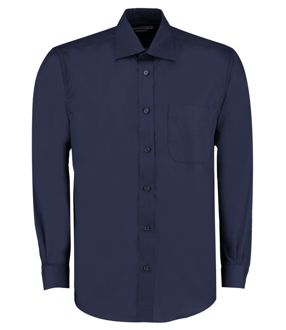 Kustom Kit Long Sleeve Classic Fit Business Shirt