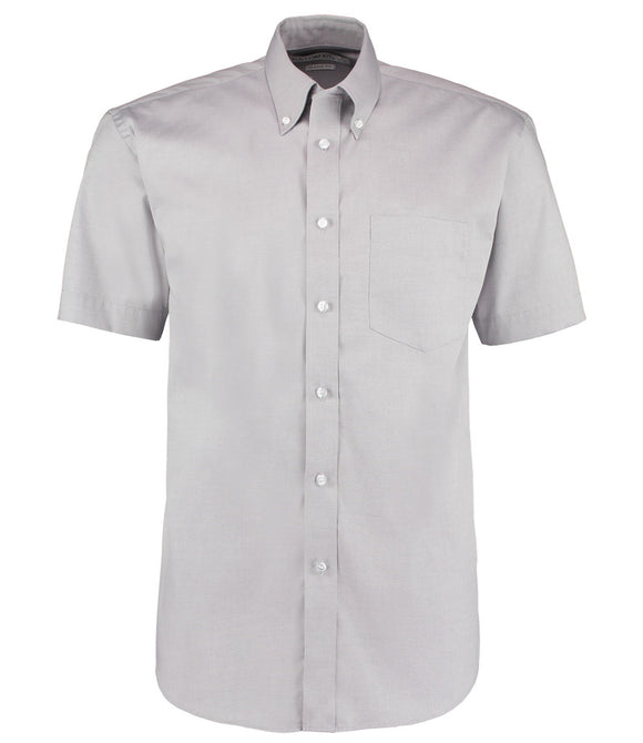 Kustom Kit Premium Short Sleeve Classic Fit Oxford Shirt