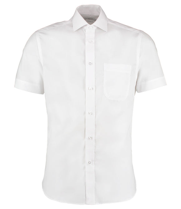 Kustom Kit Premium Short Sleeve Classic Fit Non-Iron Shirt