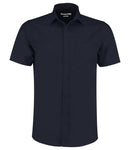 Kustom Kit Short Sleeve Tailored Poplin Shirt-6