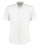 Kustom Kit Short Sleeve Slim Fit Oxford Shirt-5