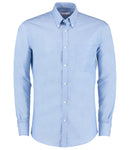 Kustom Kit Long Sleeve Slim Fit Workwear Oxford Shirt-4