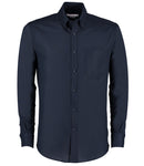 Kustom Kit Long Sleeve Slim Fit Workwear Oxford Shirt-5