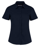 Kustom Kit Ladies Short Sleeve Tailored Poplin Shirt-6