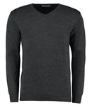 Kustom Kit Arundel Cotton Acrylic V Neck Sweater-5
