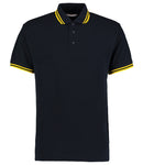 Kustom Kit Contrast Tipped Poly/Cotton Piqué Polo Shirt-11