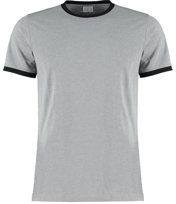 Kustom Kit Fashion Fit Ringer T-Shirt
