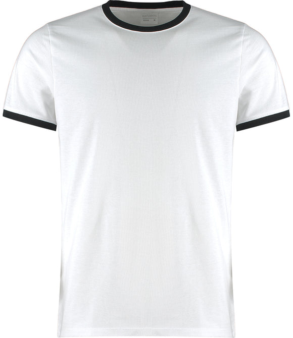 Kustom Kit Fashion Fit Ringer T-Shirt