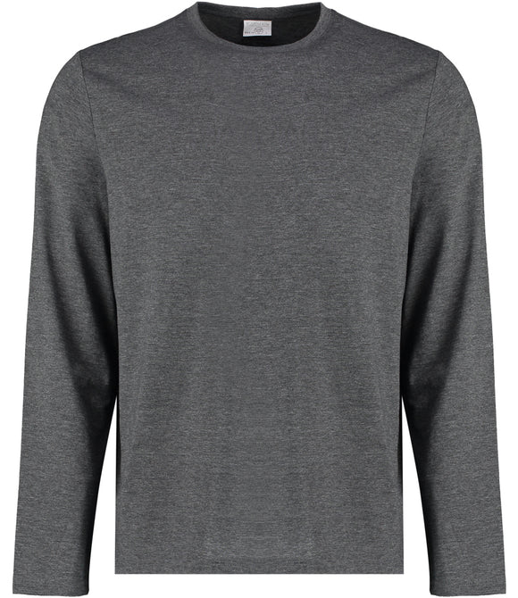 Kustom Kit Long Sleeve Fashion Fit Superwash 60C T-Shirt