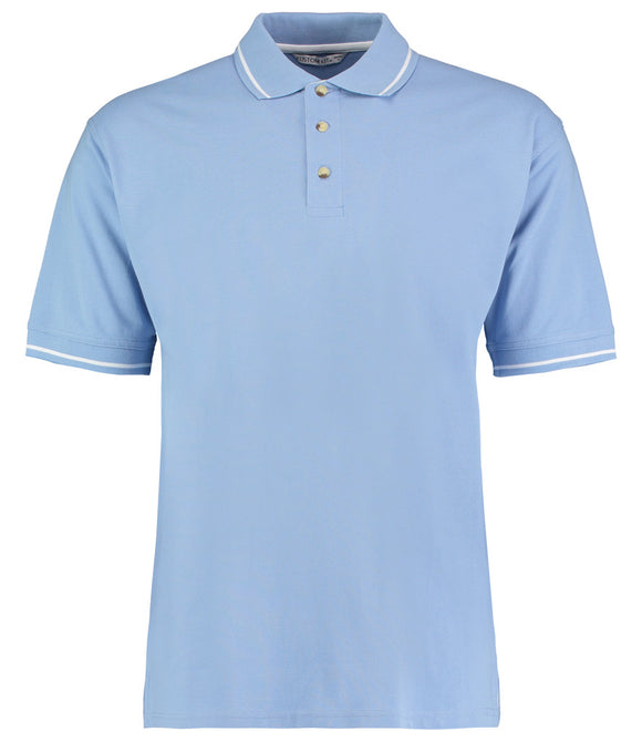 Kustom Kit St Mellion Tipped Cotton Pique Polo Shirt