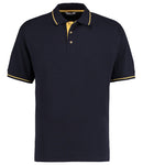 Kustom Kit St Mellion Tipped Cotton Pique Polo Shirt-10