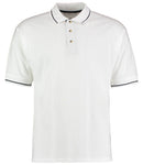 Kustom Kit St Mellion Tipped Cotton Pique Polo Shirt-11