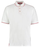 Kustom Kit St Mellion Tipped Cotton Pique Polo Shirt-12