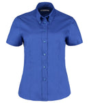 Kustom Kit Ladies Premium Short Sleeve Tailored Oxford Shirt-8