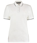 Kustom Kit Ladies St Mellion Tipped Cotton Pique Polo Shirt-6