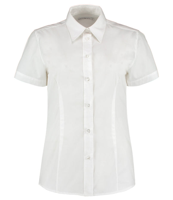 Kustom Kit Ladies Short Sleeve Classic Fit Workforce Shirt