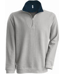 Kariban Trucker Zip Neck Sweatshirt-2