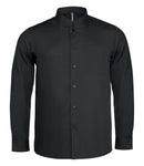 Kariban Long Sleeve Mandarin Collar Shirt-2