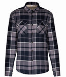 Kariban Sherpa Lined Checked Shirt Jacke-3