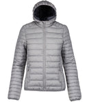 Kariban Ladies Lightweight Hooded Padded Jacket-4
