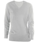 Kariban Ladies Cotton Acrylic V Neck Sweater-3