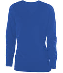 Kariban Ladies Cotton Acrylic V Neck Sweater-4