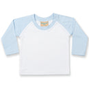Larkwood Baby/Toddler Long Sleeve Baseball T-Shirt-3